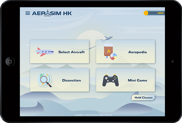 Aerosim (HK) Ltd. iAALP app